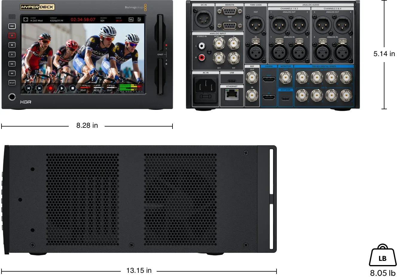 HyperDeck Extreme 8K HDR - Pilt 3