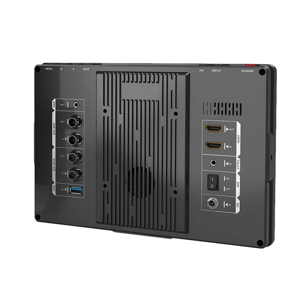 10.1-tolli HDMI 2.0 / 2x 12G-SDI kaamera / kõnepuldi monitor - Pilt 4