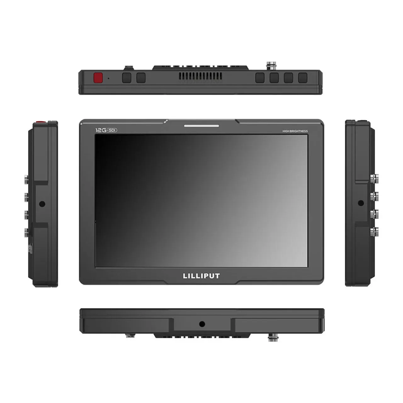 10.1-tolli HDMI 2.0 / 2x 12G-SDI kaamera / kõnepuldi monitor - Pilt 3