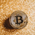 Bitcoin in Close-up Shot