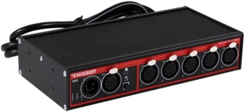 Swisson XSP-5B DMX-Splitter Box