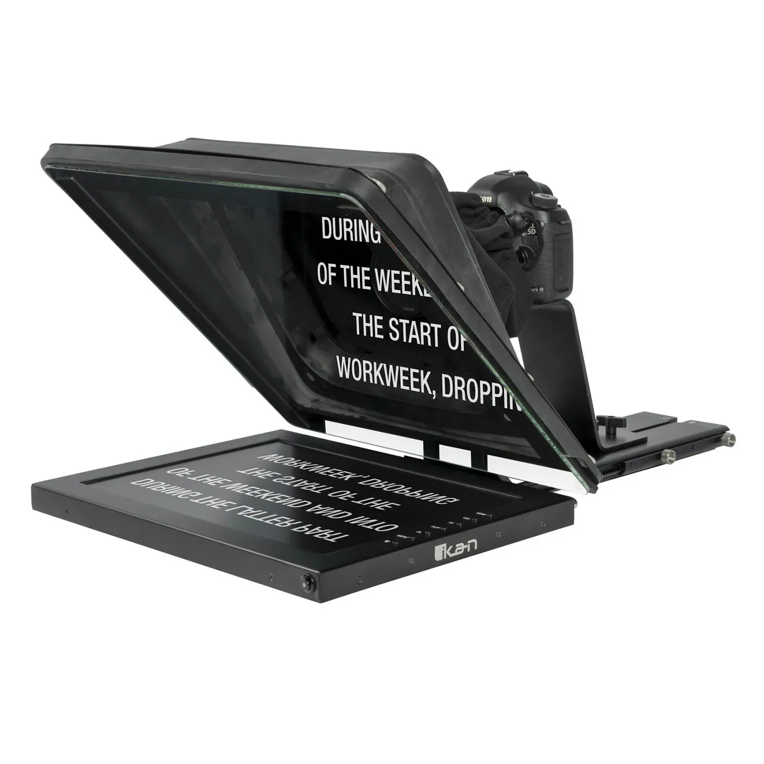 Ikan PT4700-SDI Professional 17″  high bright beam splitter teleprompter with 3G-SDI