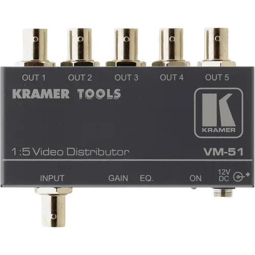 Kramer VM-51 1X5 Video Distribution Amplifier