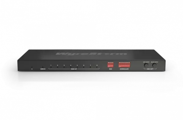 WyreStorm 4K HDR 1:8 Splitter with Scaling Outputs - Image 3