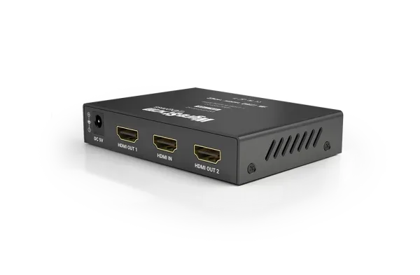 WyreStorm Essentials™ 4K60 1:2 Scaling HDMI Splitter