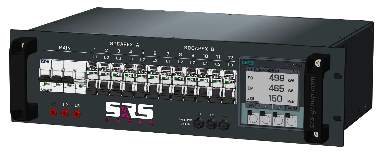 SRS PDU322X12SCPx-3U Power Distribution Unit