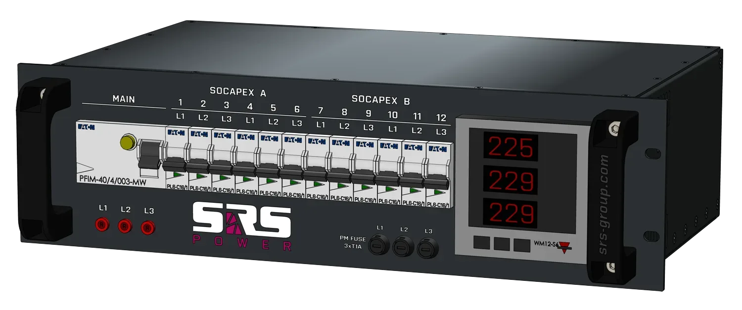 SRS PDU322X12SCPx-3U Power Distribution Unit - Image 2