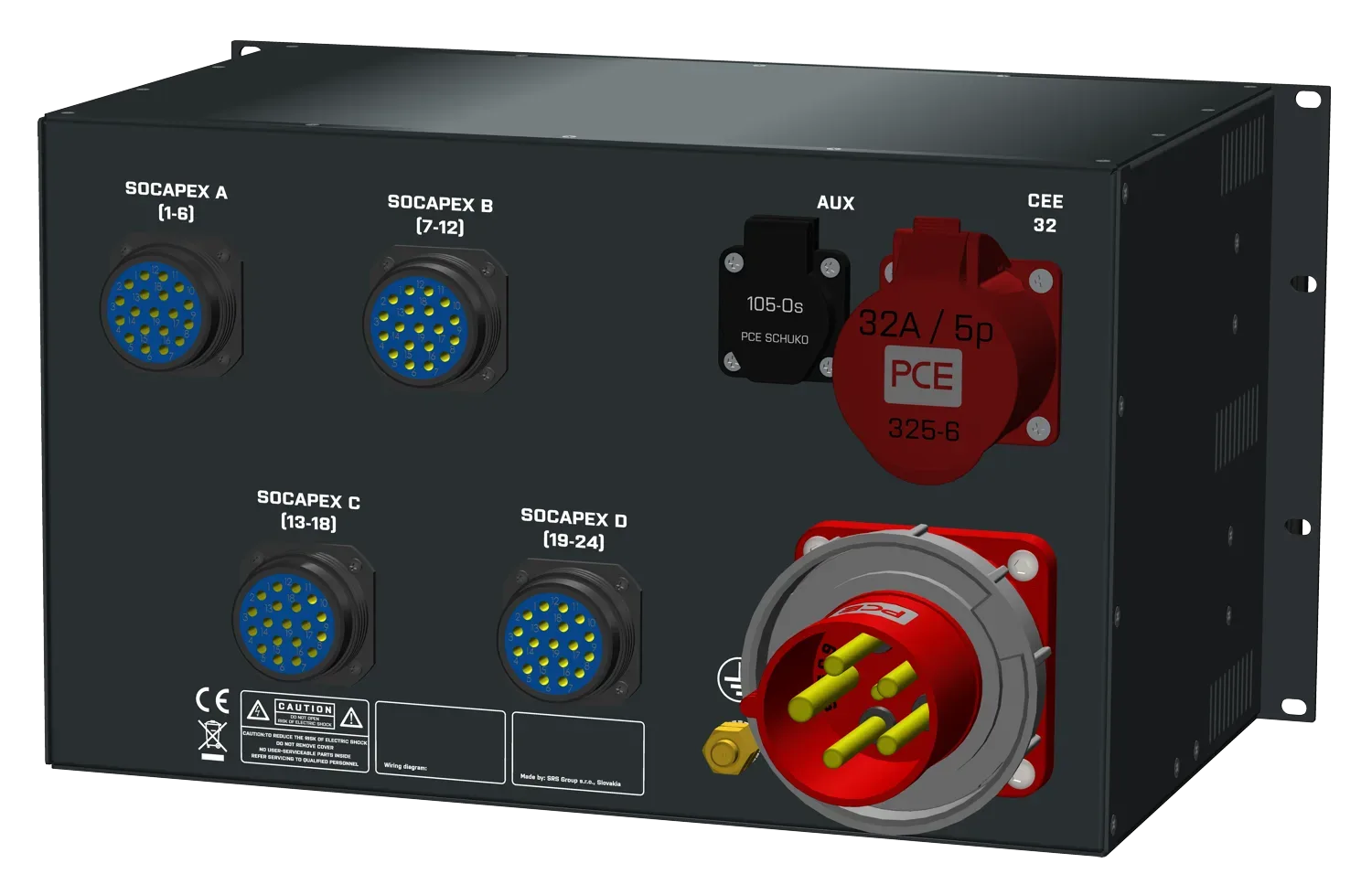 SRS PDU631C4X1SCPR-6U Power Distribution Unit