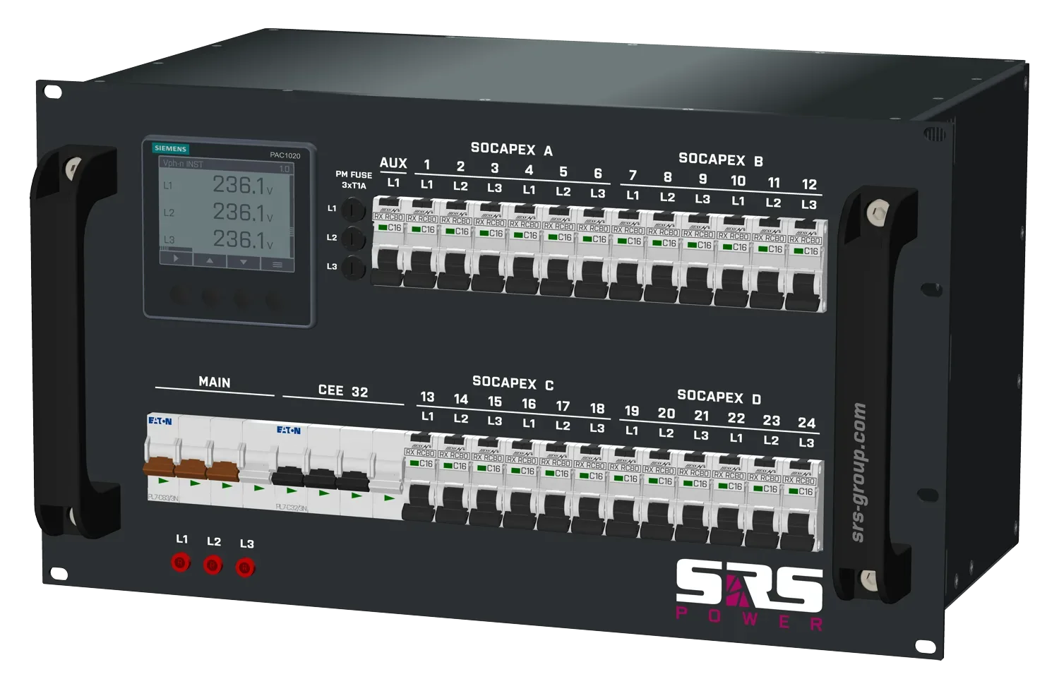 SRS PDU631C4X1SCPR-6U Power Distribution Unit - Image 2