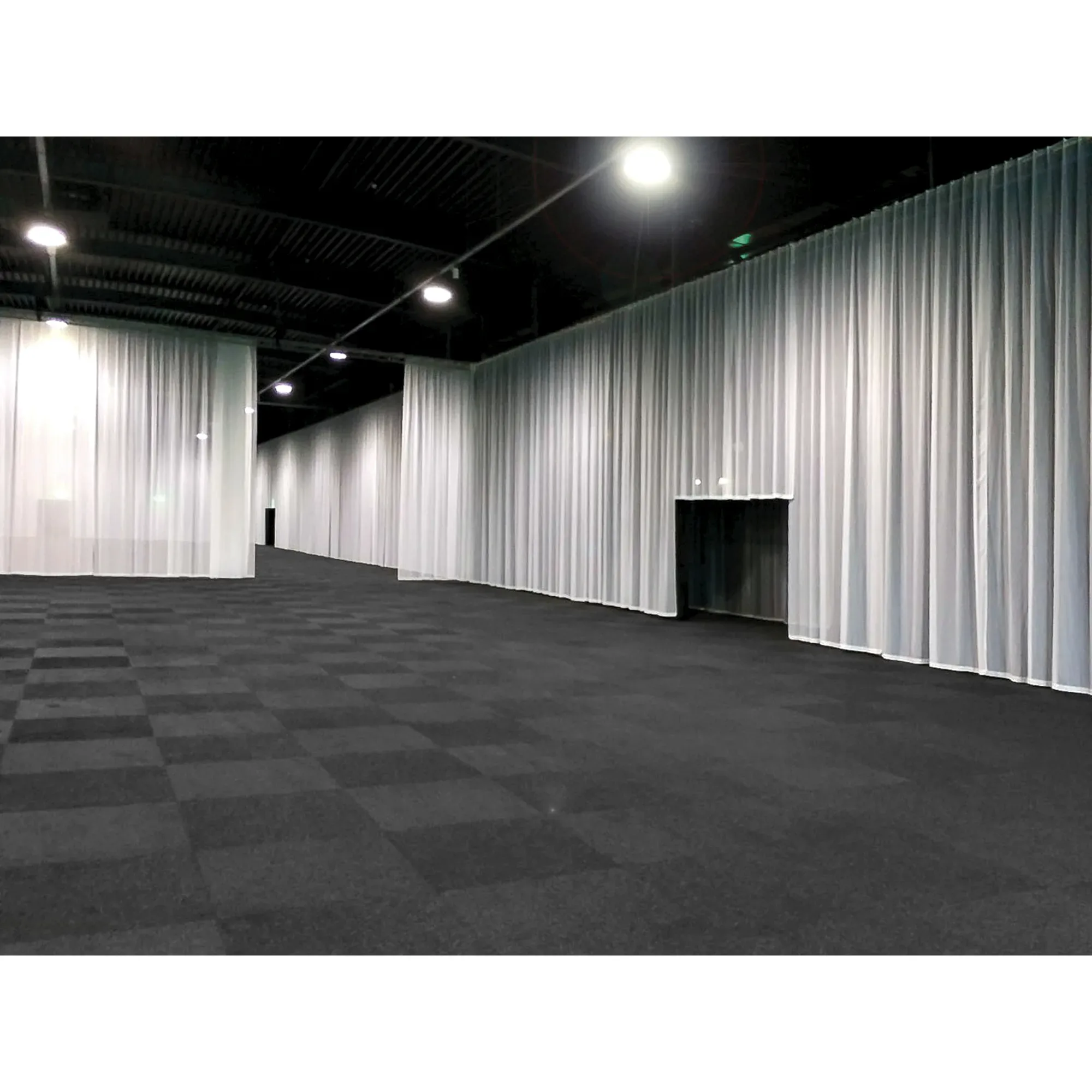 Showgear Voile CS Curtain 12x3m, White - Image 5