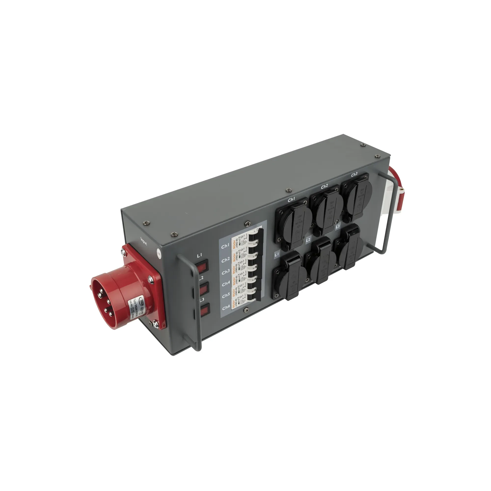 32A elektrikilp kaitsmeplokiga - Powersplit 32CEE - Image 2
