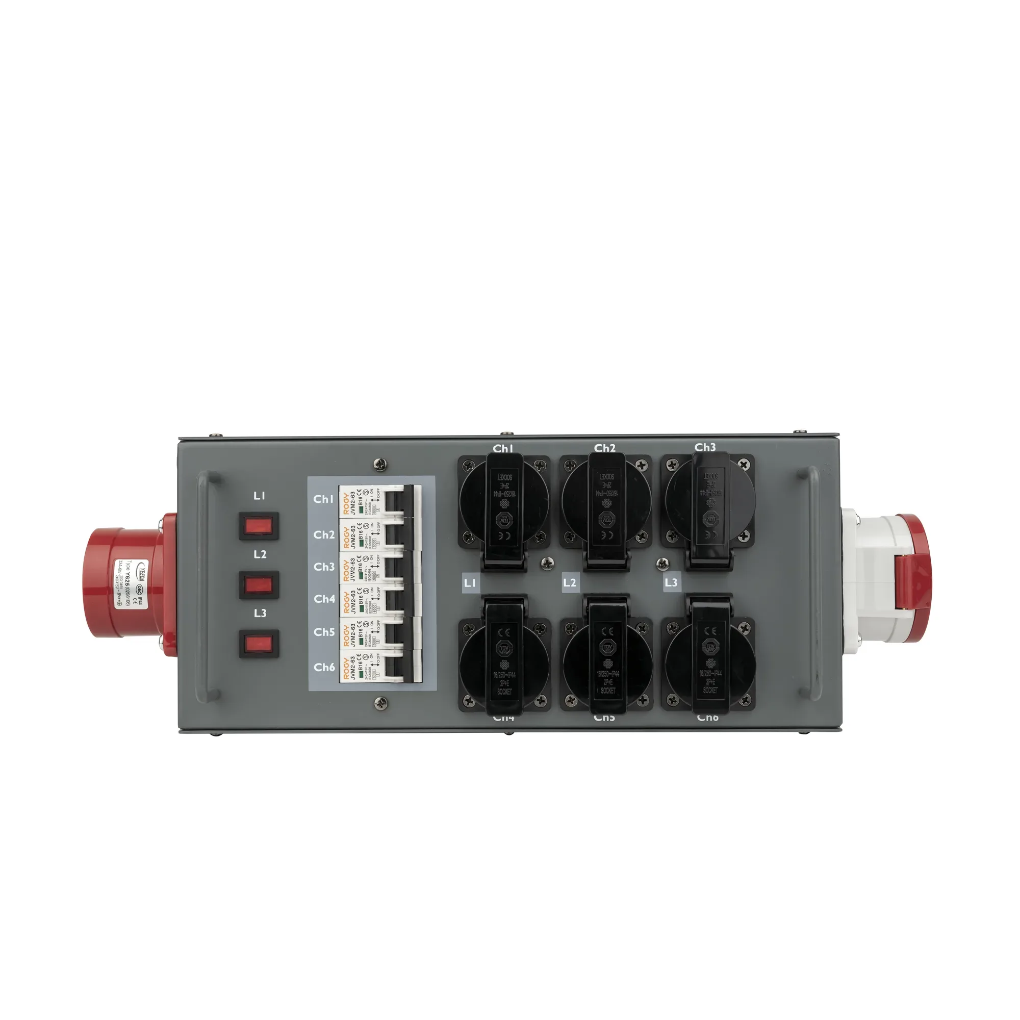 32A elektrikilp kaitsmeplokiga - Powersplit 32CEE - Image 3