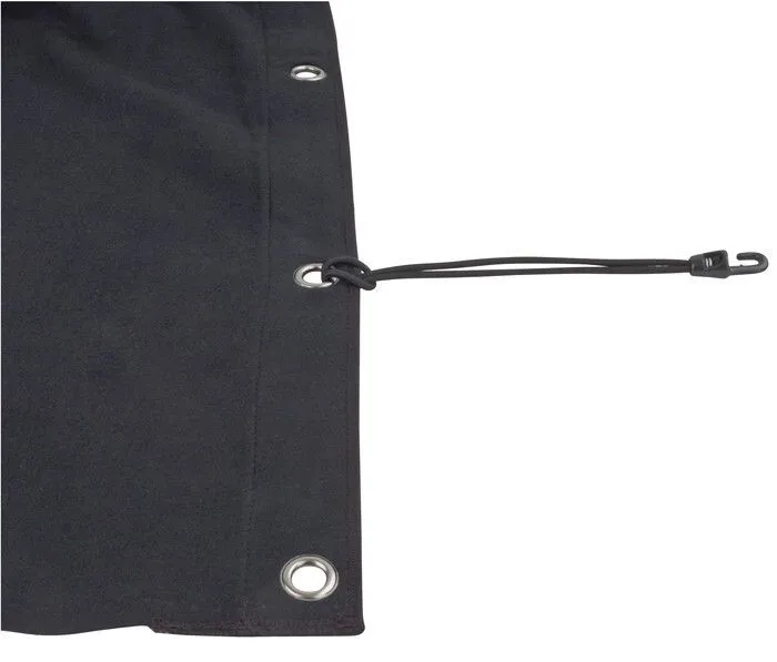Showgear Stage Skirt Backdrop Black 6 x 4.5m - Image 2