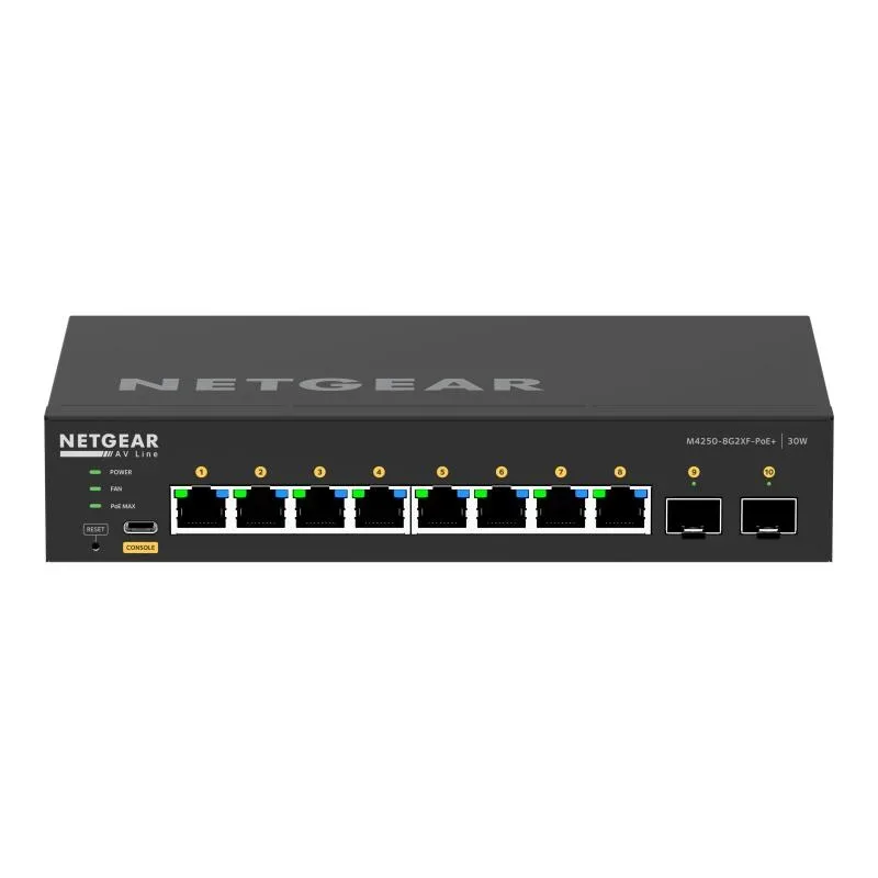 Netgear Switch AV Line GSM4210PX-100EUS