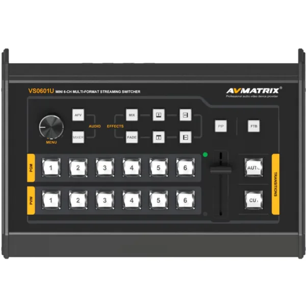 VS0601U – Mini 6CH Streaming Switcher