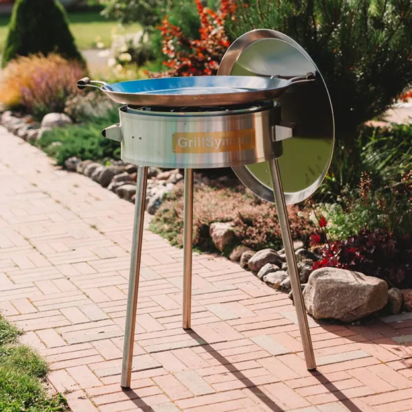 GrillSymbol gaasipõletiga grillpann PRO-580 inox - Image 4