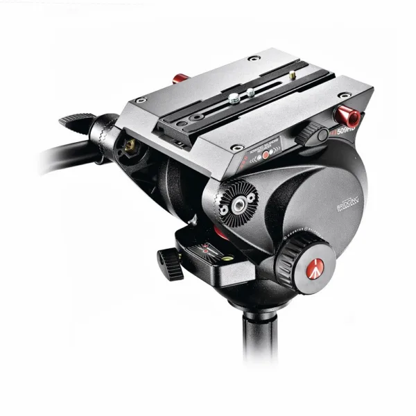 Manfrotto 509 Fluid Video Head with 100mm half ball - Image 2