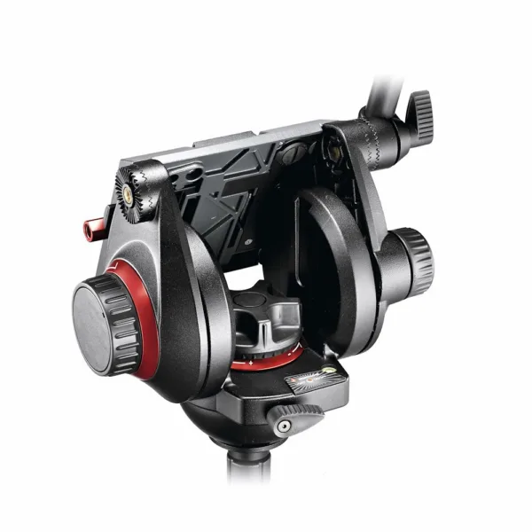 Manfrotto 509 Fluid Video Head with 100mm half ball - Image 3
