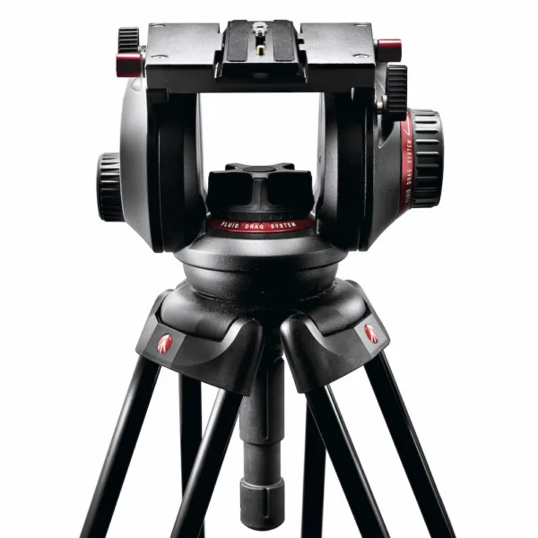 Manfrotto 509 Fluid Video Head with 100mm half ball - Image 5
